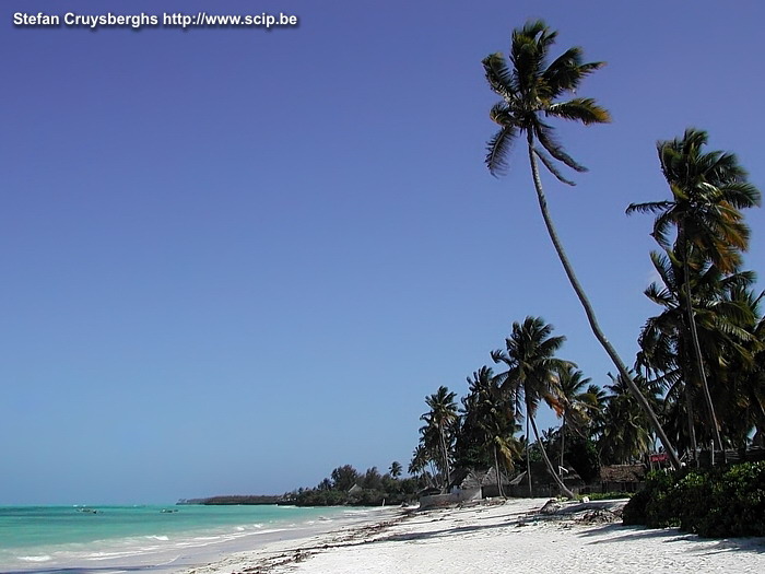 Zanzibar - Jambiani Het exotische strand van Jambiani aan de oostkust van Zanzibar.  Stefan Cruysberghs